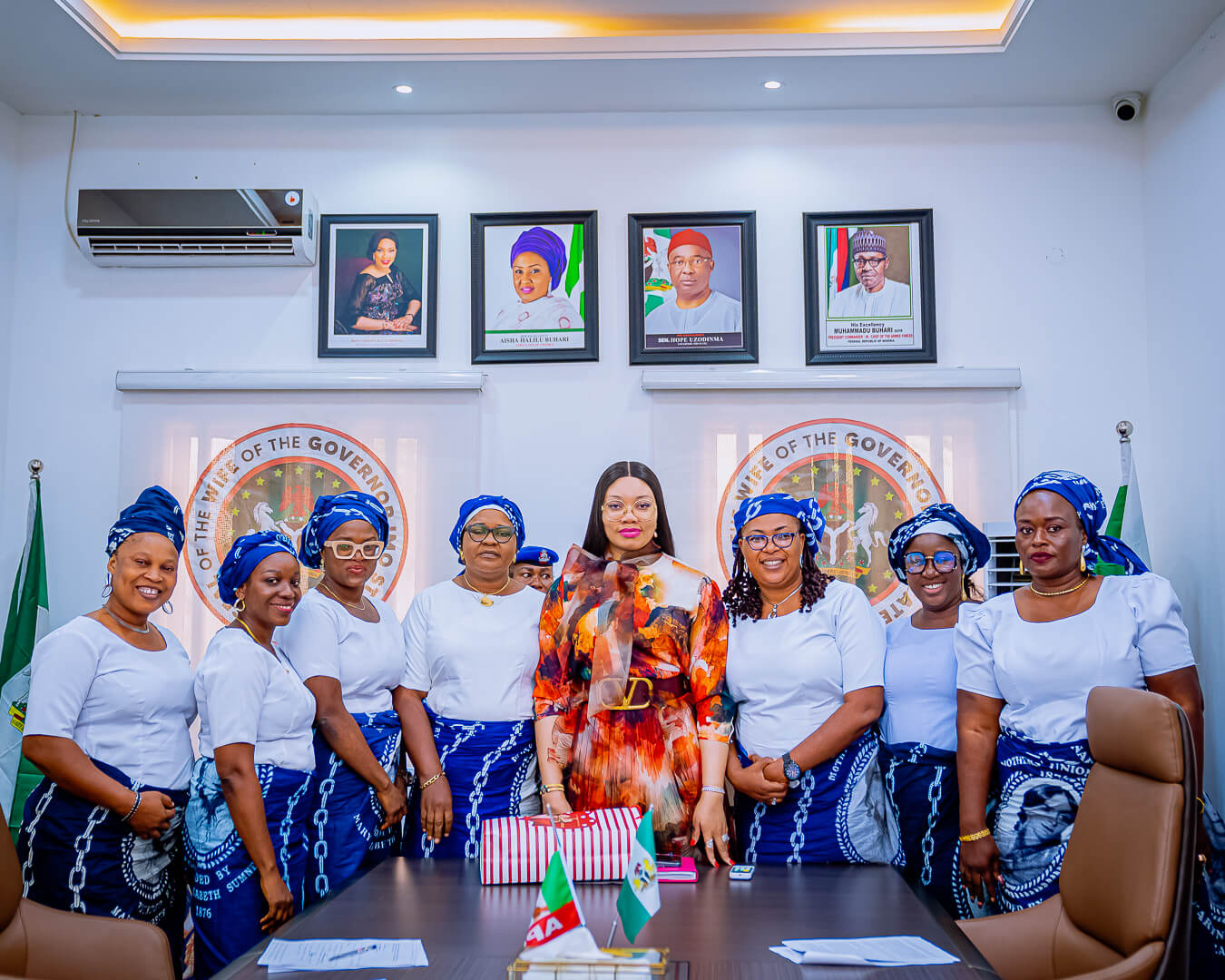 COURTESY CALL PAID TO IMO FIRST LADY, H.E. BARR. CHIOMA UZODIMMA BY ...